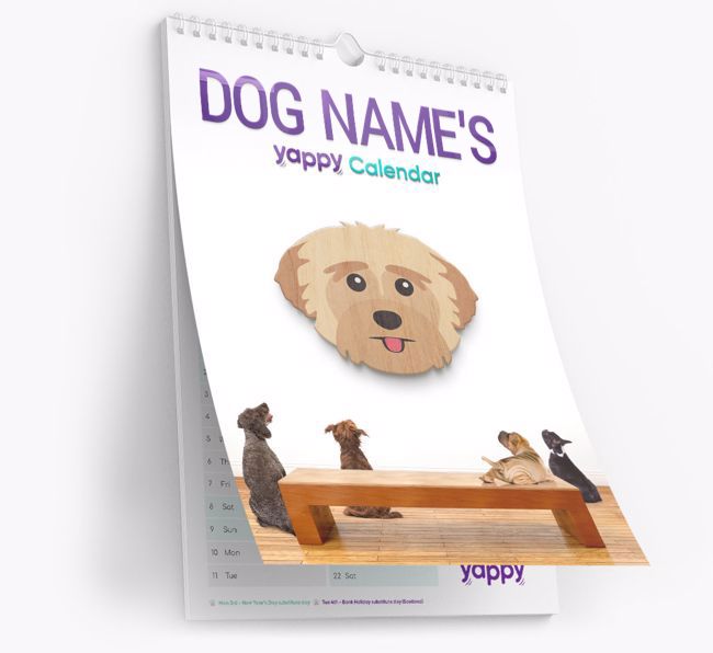 Personalised {dogsName}'s 2024 Calendar